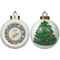 Space Explorer Ceramic Christmas Ornament - X-Mas Tree (APPROVAL)