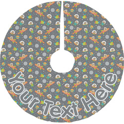 Space Explorer Tree Skirt (Personalized)