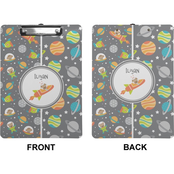 Space Explorer Clipboard (Letter) (Front + Back)