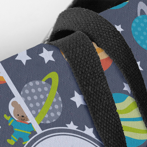 Space Explorer Closeup of Tote w/Black Handles
