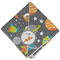 Space Explorer Cloth Napkins - Personalized Dinner (Folded Four Corners)