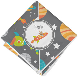 Space Explorer Cloth Napkin w/ Name or Text