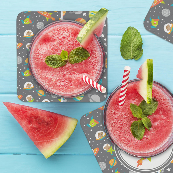 Space Explorer Coaster Set - LIFESTYLE