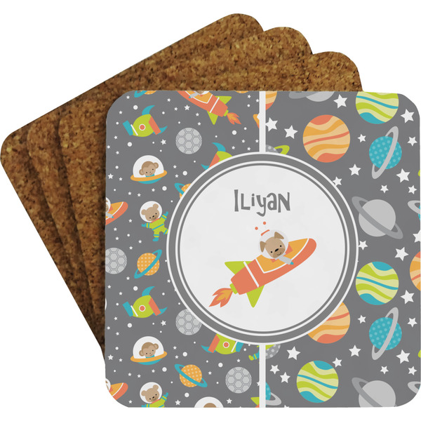 Space Explorer Coaster Set (Personalized)