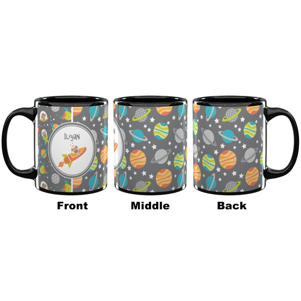 Space Explorer Coffee Mug - 11 oz - Black APPROVAL