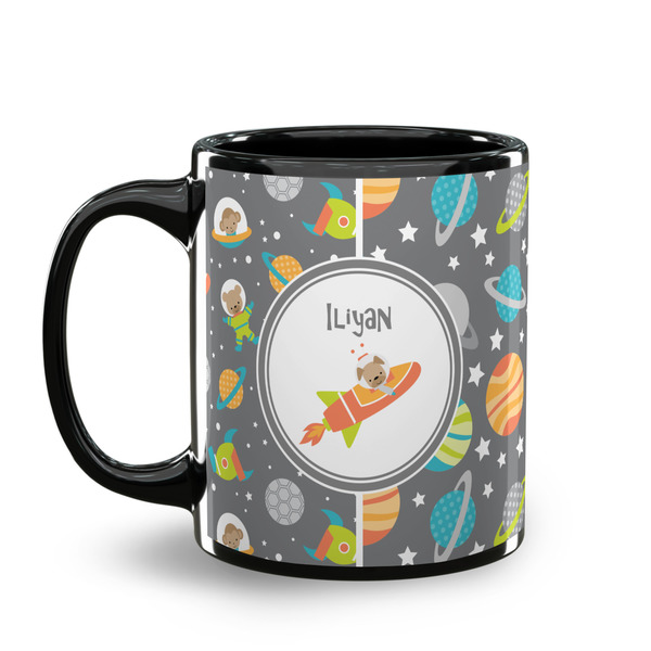 Space Explorer Coffee Mug - 11 oz - Black
