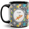 Space Explorer Coffee Mug - 11 oz - Full- Black