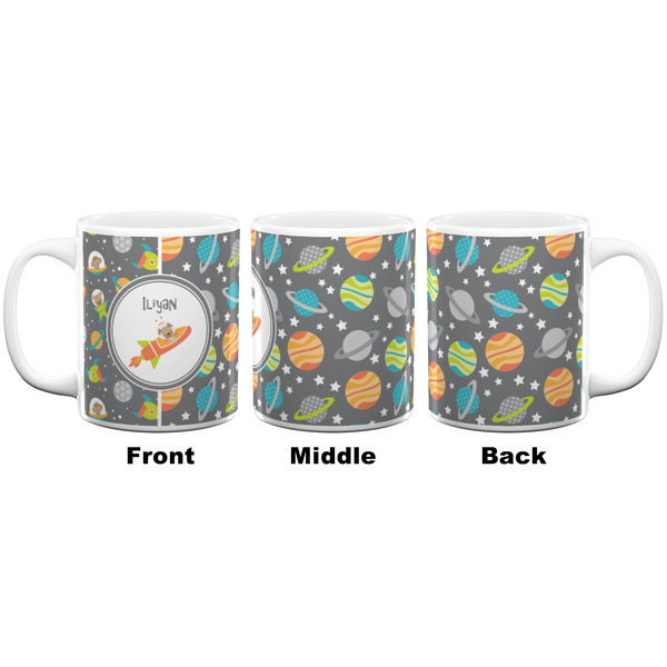 Space Explorer Coffee Mug - 11 oz - White APPROVAL