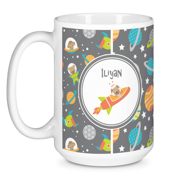 Space Explorer Coffee Mug - 15 oz - White