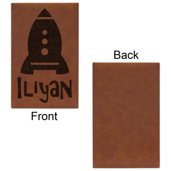 Space Explorer Cognac Leatherette Journal - Single Sided - Apvl