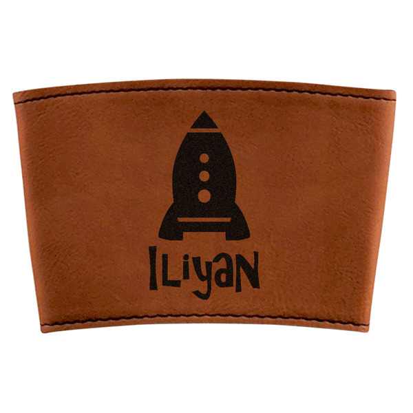 Custom Space Explorer Leatherette Cup Sleeve (Personalized)