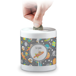 Space Explorer Coin Bank (Personalized)