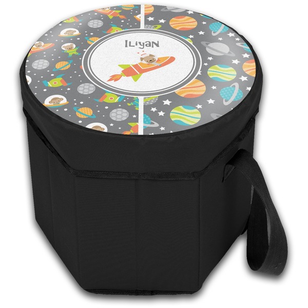 Space Explorer Collapsible Personalized Cooler & Seat (Closed)