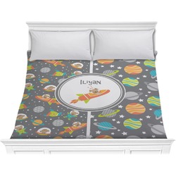 Space Explorer Comforter - King (Personalized)