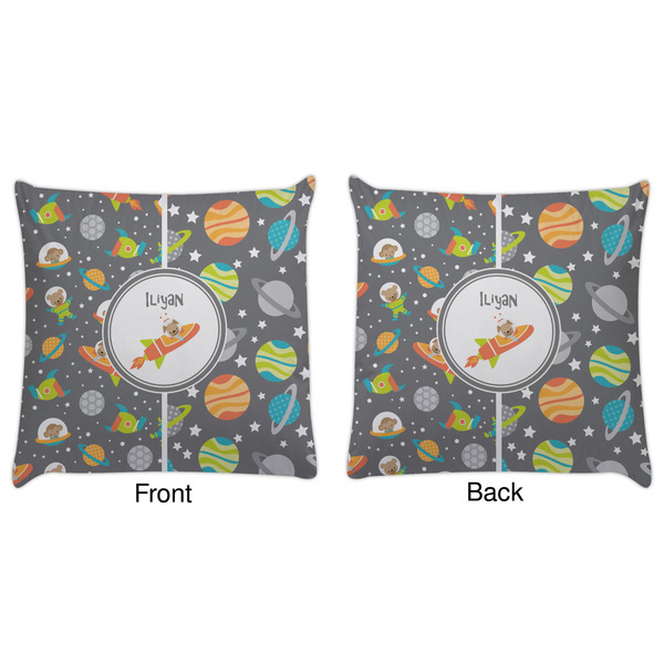 Space Explorer Decorative Pillow Case - Approval