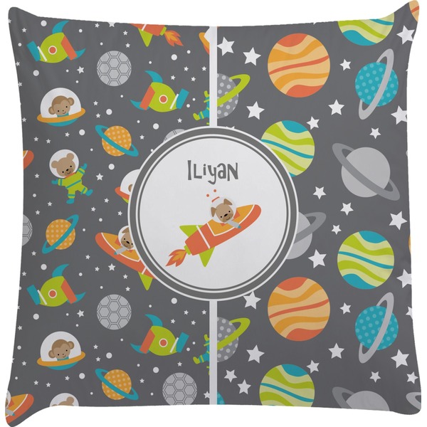 Custom Space Explorer Decorative Pillow Case (Personalized)