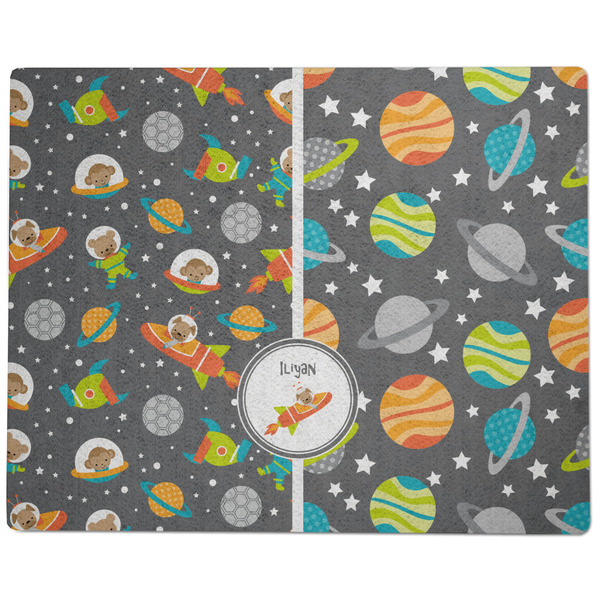 Space Explorer Dog Food Mat - Large without Bowls