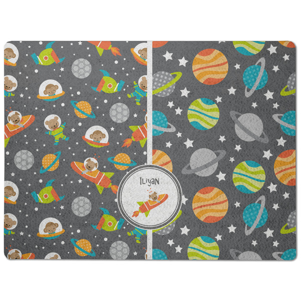 Space Explorer Dog Food Mat - Medium without bowls