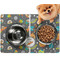 Space Explorer Dog Food Mat - Small LIFESTYLE