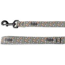 Space Explorer Dog Leash - 6 ft (Personalized)