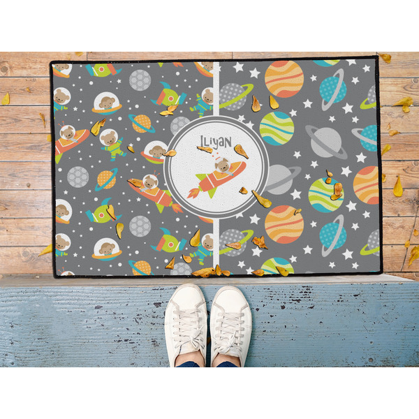 Space Explorer Door Mat - LIFESTYLE (Med)
