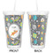 Space Explorer Double Wall Tumbler with Straw - Approval