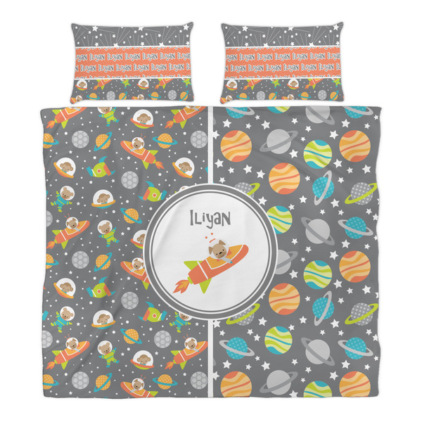 Space Explorer Duvet Cover Set - King - Alt Approval