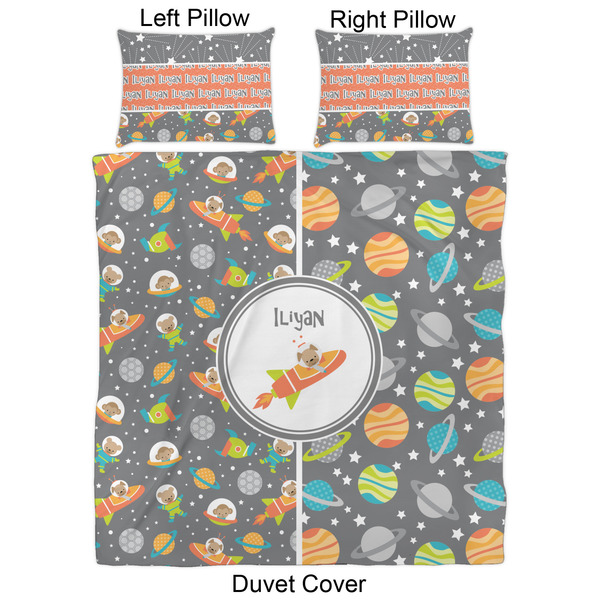 Space Explorer Duvet Cover Set - Queen - Approval