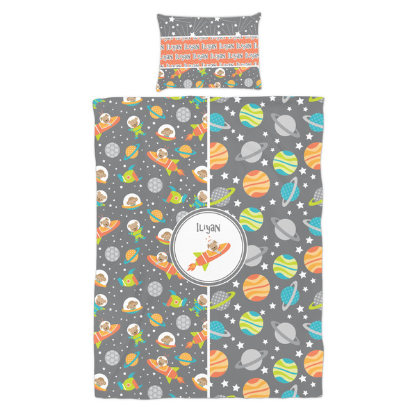 Space Explorer Duvet Cover Set - Twin - Alt Approval