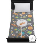 Space Explorer Duvet Cover - Twin (Personalized)