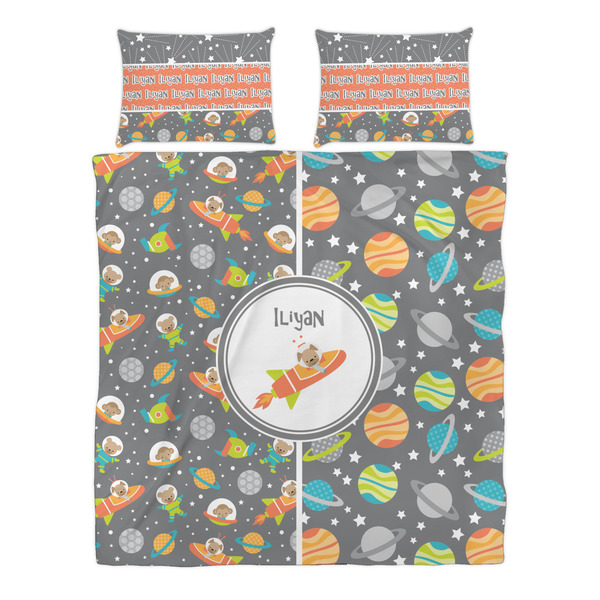 Space Explorer Duvet cover Set - Queen - Alt Approval