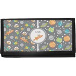 Space Explorer Canvas Checkbook Cover (Personalized)