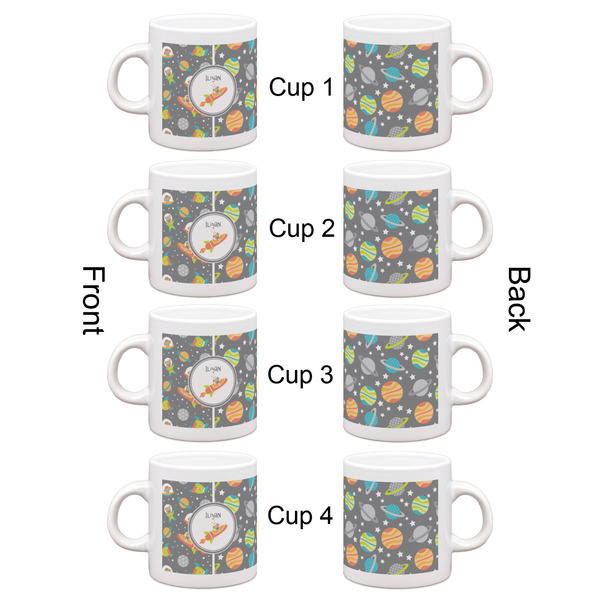 Space Explorer Espresso Cup Set of 4 - Apvl