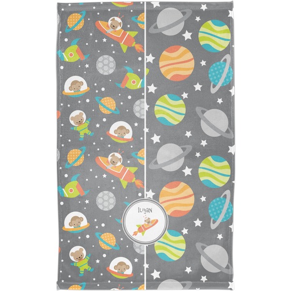 Space Explorer Finger Tip Towel - Full View