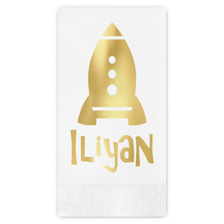 Space Explorer Guest Napkins - Foil Stamped (Personalized)
