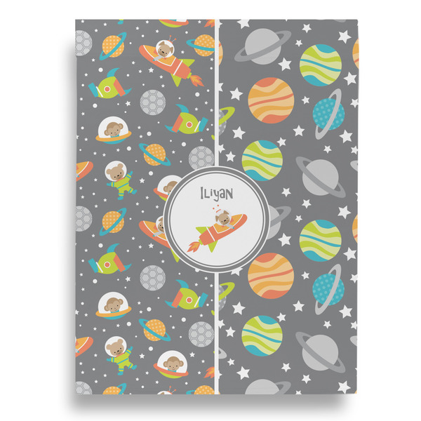 Space Explorer Garden Flags - Large - Single Sided - FRONT