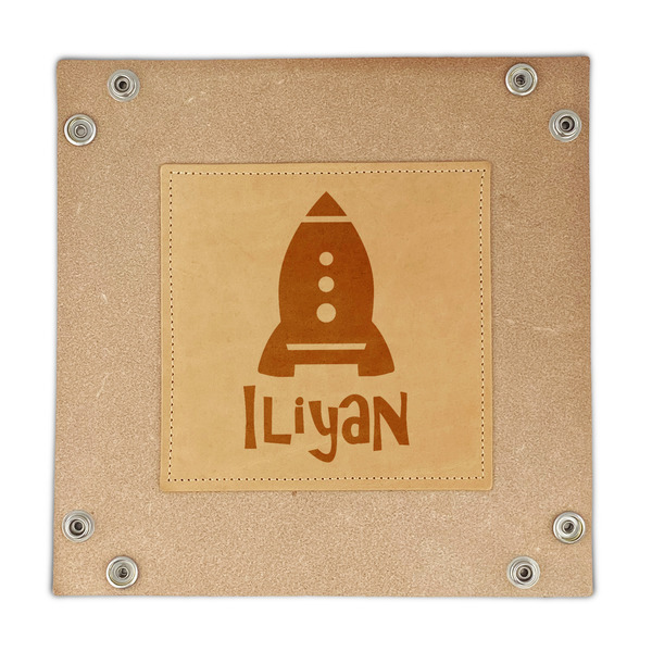 Space Explorer Genuine Leather Valet Trays - FRONT