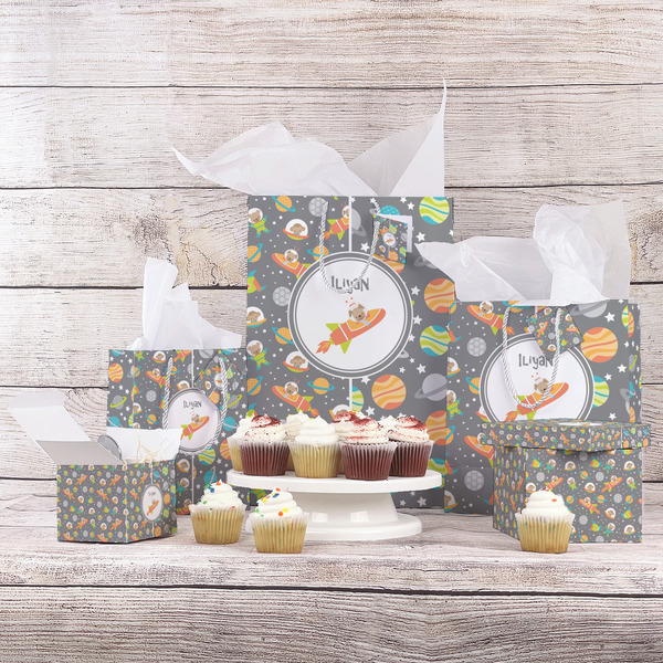 Space Explorer Gift Bags - In Context