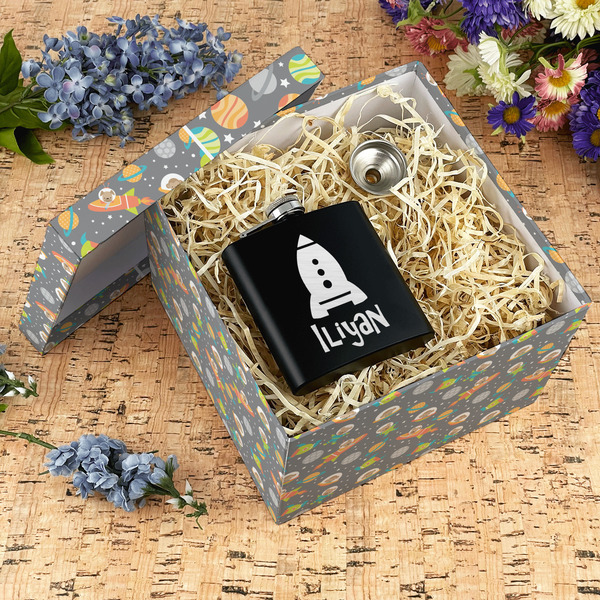 Space Explorer Gift Boxes with Lid - Canvas Wrapped - X-Large - In Context