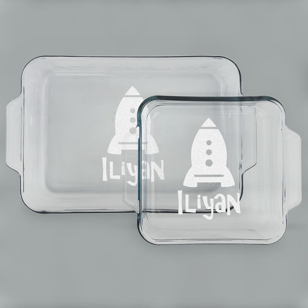 Space Explorer Glass Baking Dish Set - MAIN (set)