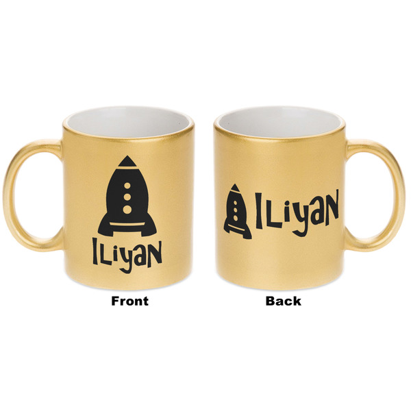 Space Explorer Gold Mug - Apvl