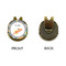 Space Explorer Golf Ball Hat Clip Marker - Apvl - GOLD