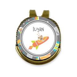 Space Explorer Golf Ball Marker - Hat Clip - Gold