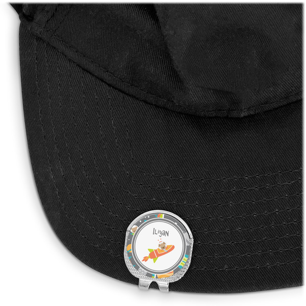 Space Explorer Golf Ball Marker Hat Clip - Main