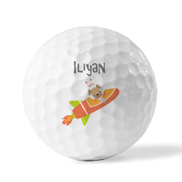 Space Explorer Golf Balls - Generic - Set of 3 - FRONT