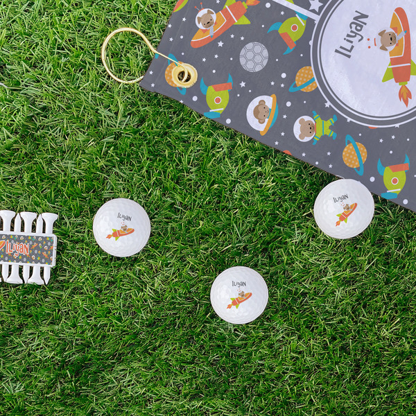 Space Explorer Golf Balls - Generic - Set of 3 - LIFESTYLE