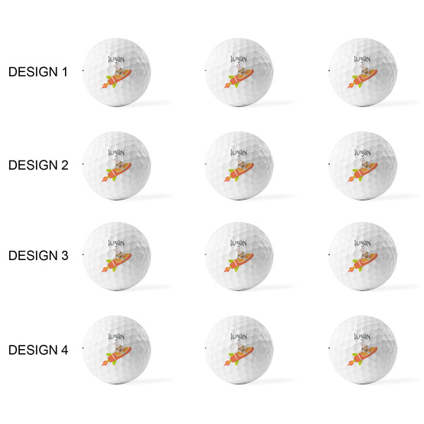 Space Explorer Golf Balls - Titleist - Set of 12 - APPROVAL