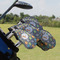 Space Explorer Golf Club Cover - Set of 9 - On Clubs