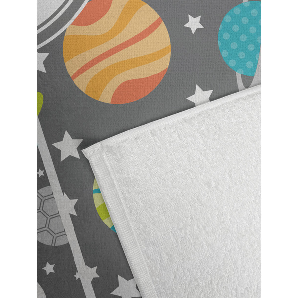 Space Explorer Golf Towel - Detail