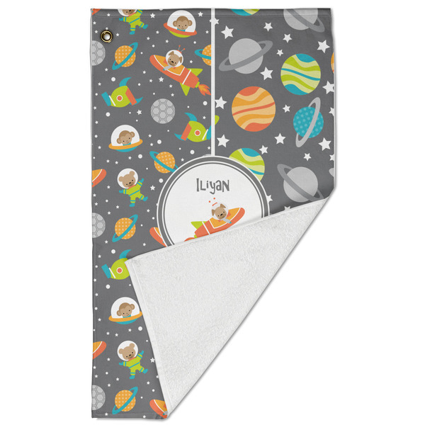 Space Explorer Golf Towel - Folded (Large)